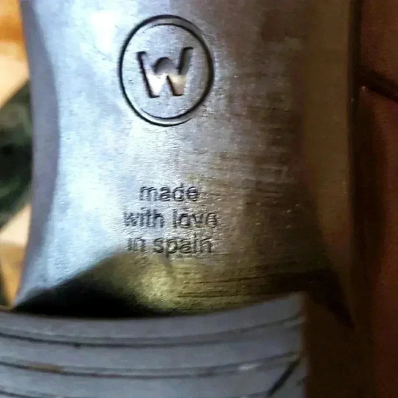 Wonders Spain Women Waterproof Brown Leather Ankle Boots EUR 39 - Picture 12 of 12